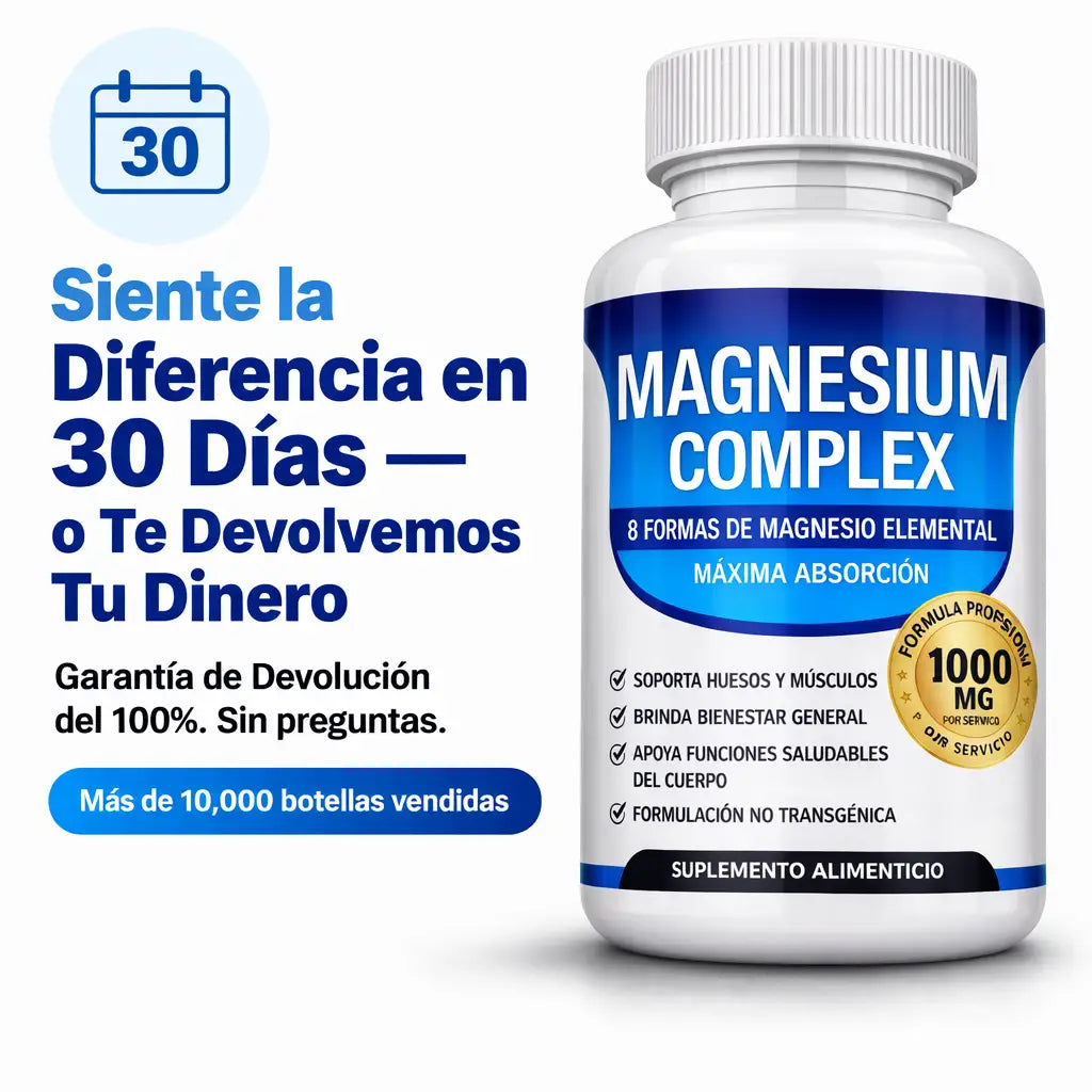 Complejo de magnesio 8 en 1