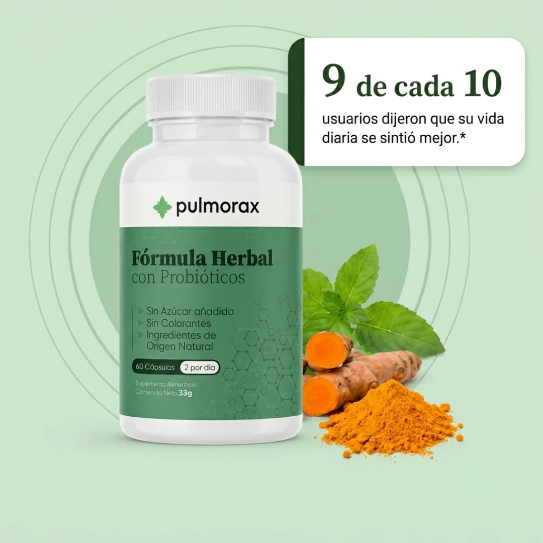 Pulmorax | Probiótico para el Apoyo Pulmonar