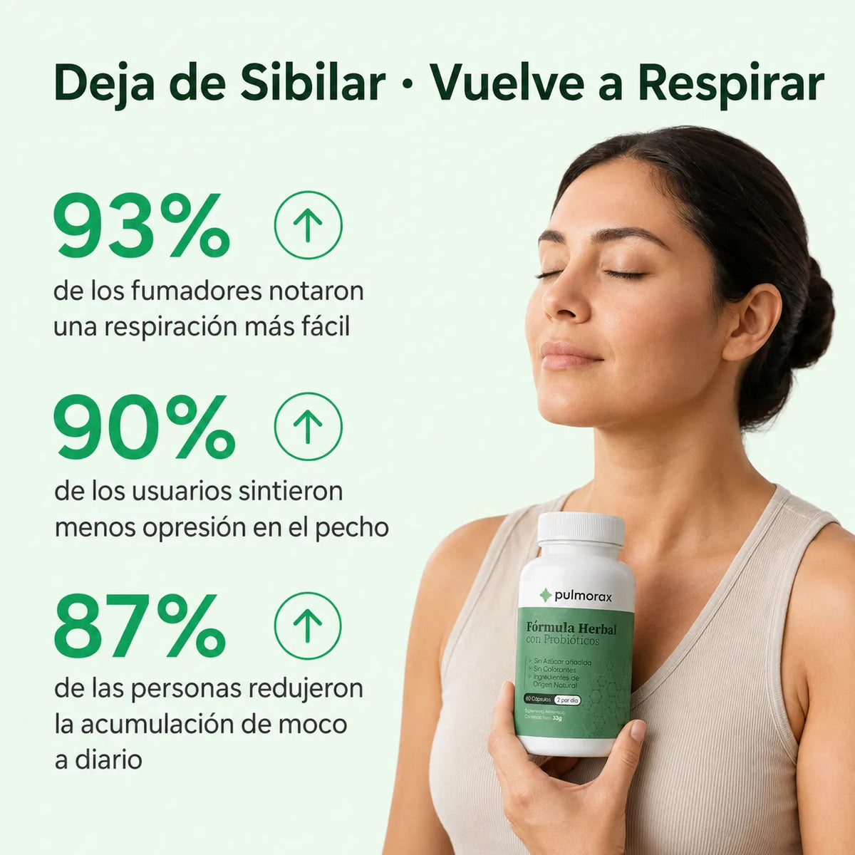 ¡Elimina la mucosidad acumulada y recupera la respiración fácil en solo 7 días!