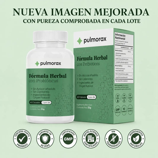 Pulmorax | Probiótico para el Apoyo Pulmonar
